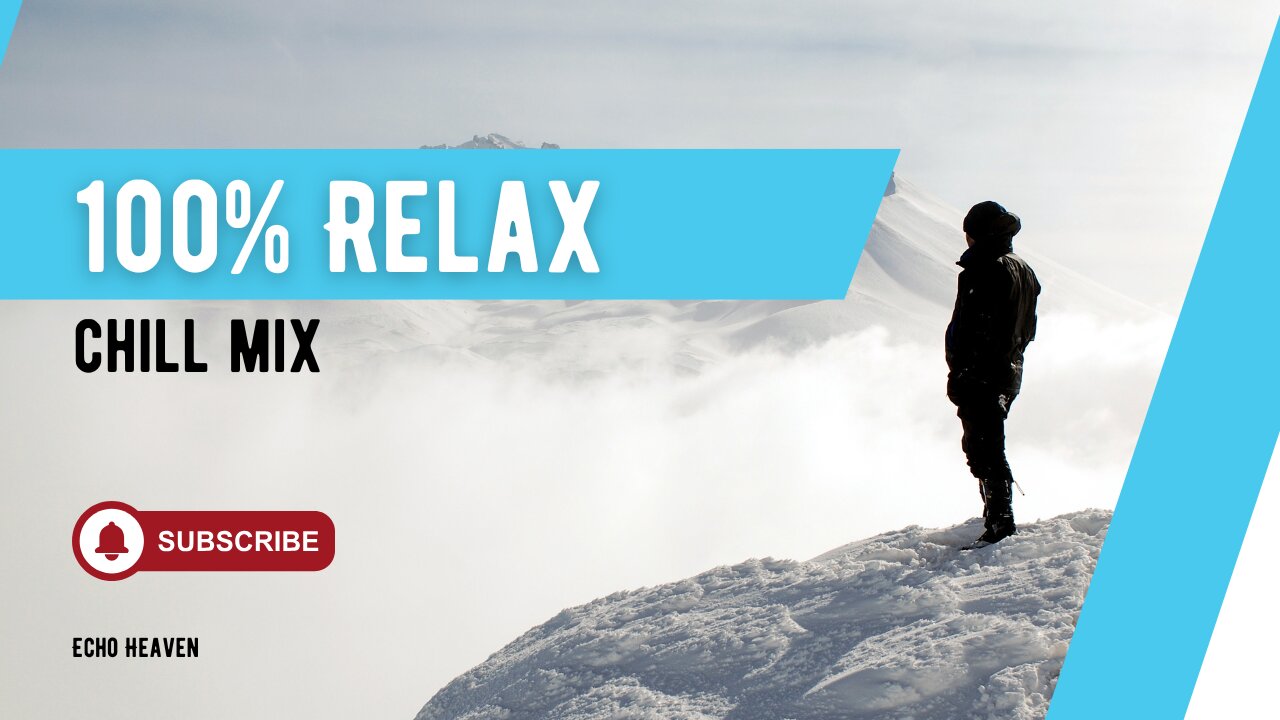 Relax 100 percent with chill out music and watch the sky