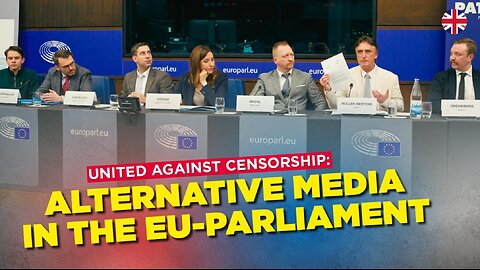 AUF1 brings the extent and effects of censorship to the EU Parliament.