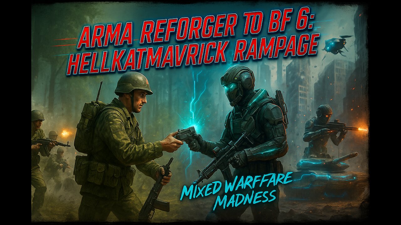 🔴ARMA REFORGER + BF6 & FALLOUT 76 MIL-SIM MAYHEM: OPEN SQUAD – ANYONE JOIN LIVE!🔴