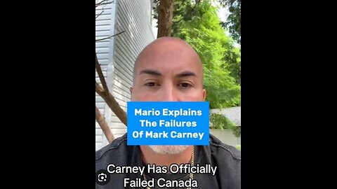 Mario after he ratios Mark Carney for the 10th time this week