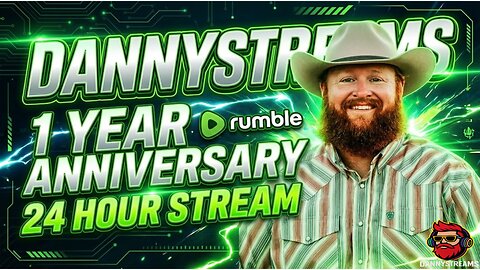 24 hour celebration stream | 1 year on Rumble