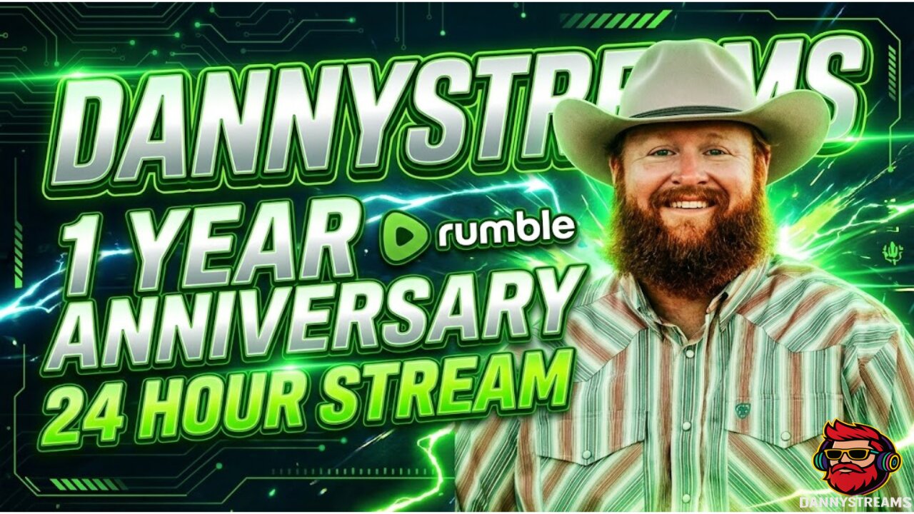 24 hour celebration stream | 1 year on Rumble