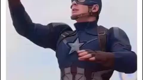 When Captain America fight with spidy 🕷️ for the first time!