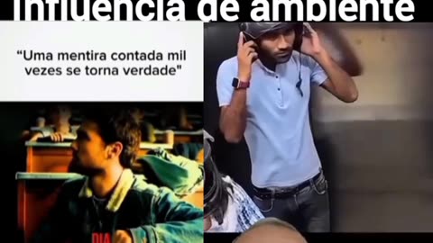 INFLUÊNCIA DE AMBIENTE. 😜