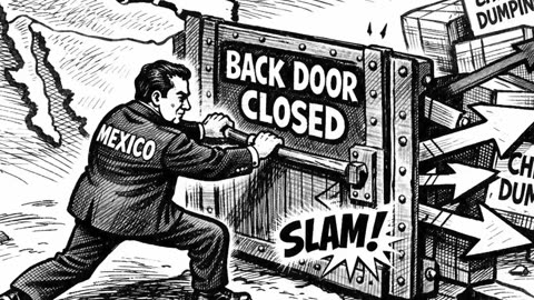 President Trump’s Tariff Strategy Is Becoming the Global Template as Mexico Hits China for 50%