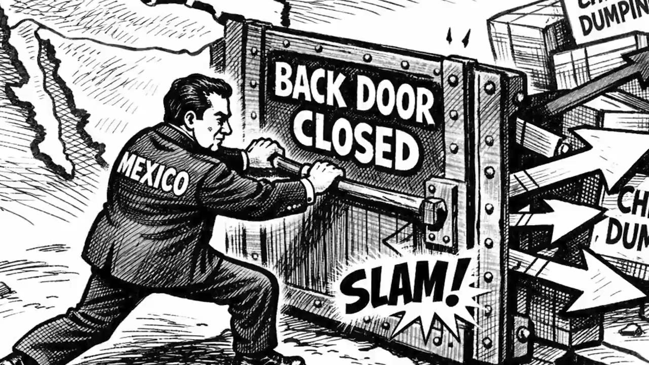 President Trump’s Tariff Strategy Is Becoming the Global Template as Mexico Hits China for 50%