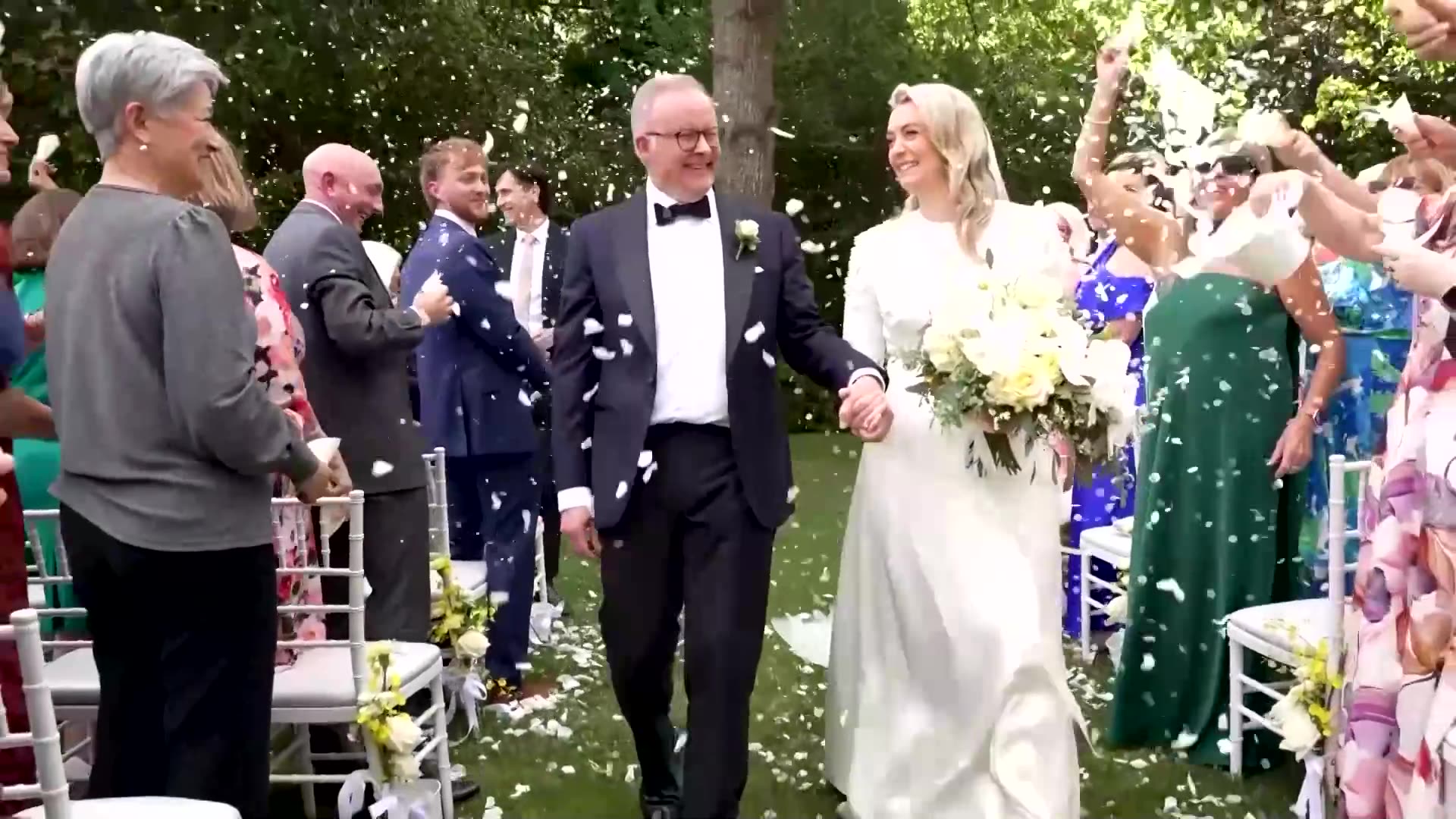 Australias Albanese becomes first leader to marry while in office