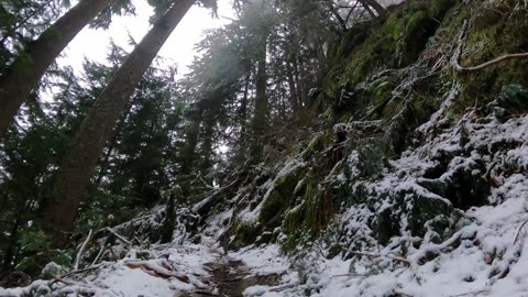 Climbing up to Mailbox Peak, WA