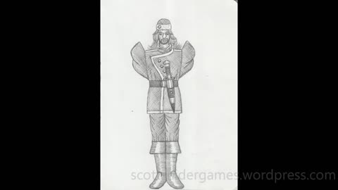 Soldier Pencil Sketch Video #3 (01-13-2025)