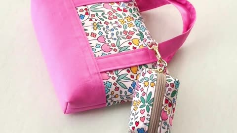 Coin Pouch Accessory👜✨ | DIY | Quick Sewing Tips No.318