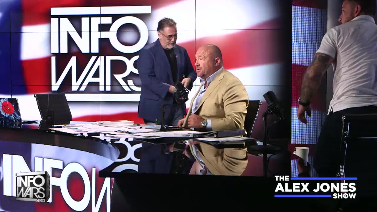 BREAKING VIDEO: Alex Jones Tested For Implantable Microchips / Self-Assembling Nanotech!