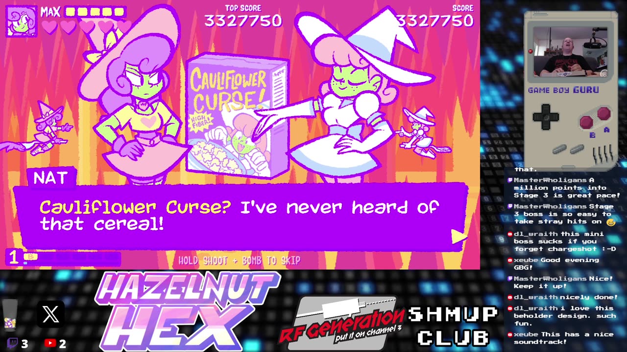 GameBoyGuru streams - Hazelnut Hex!