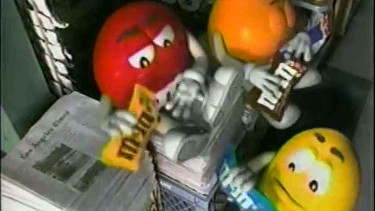 M&Ms Patrick Warburton AD 1999