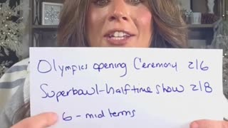 Incredible Connection between Olympic Opening Ceremonies, the Superbowl and the next Elections!