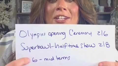 Incredible Connection between Olympic Opening Ceremonies, the Superbowl and the next Elections!
