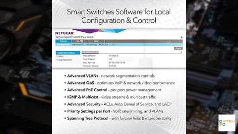 NETGEAR 26-Port PoE Gigabit Ethernet Smart Switch (GS724TP)