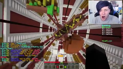 dantdm eats a hot dog in minecraft