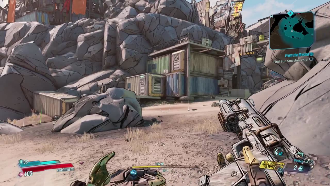 first time playing Borderlands