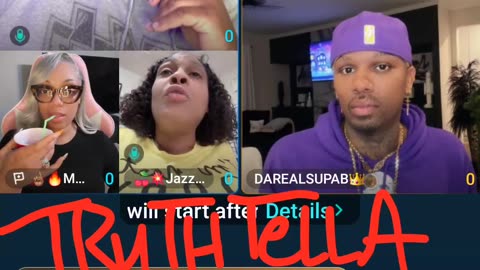 DREBABY & DAREALSUPABIHH NOT TRYING TO HEAR JAZZY CHERRY BULLSHIT LIES ABOUT QUEEN TOMIKAY DREBABY TELLS HER GTFOH WITH THAT PISS TEA THEN LADYBEE ASKS THE MOST RETARDED QUESTION EVER ABOUT QUEEN TOMIKAY BEING EXTRADICTED FOR IMAGINARY CHARGES LOL
