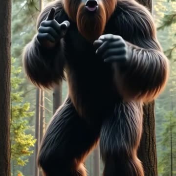 Bigfoot Stands With Trump