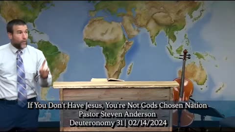 If You Don't Have Jesus, You're Not Gods Chosen Nation | Pastor Steven Anderson