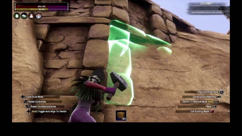 Conan Exiles base building iron farming thrall catching busty boobs