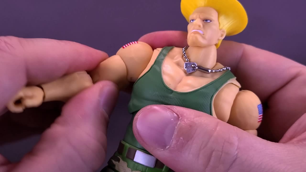 Jada Toys Street Fighter II 6" Guile Action Figure Review
