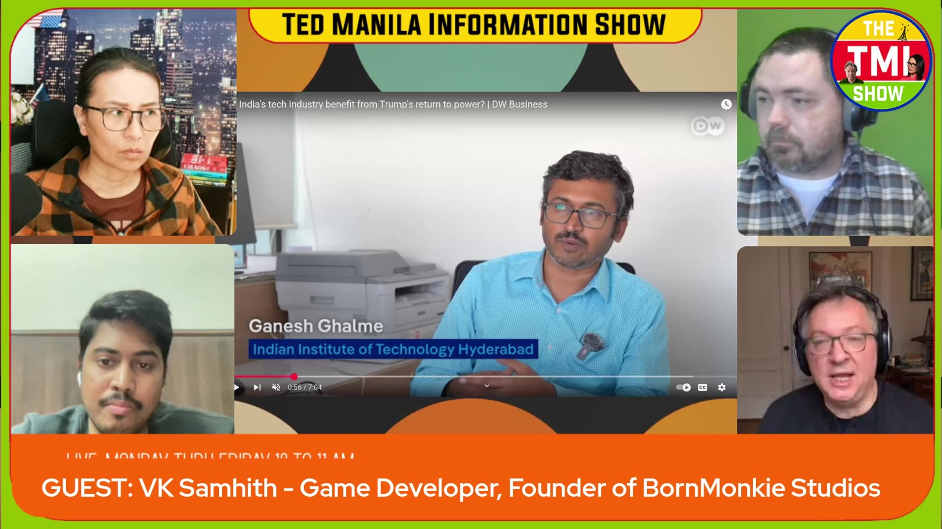 The brain drain is real V K Samhith CEO of BornMonkie Full Interview - The TMI Show