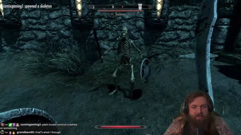Live Streaming! SKRYIM but YOU Control The Game!