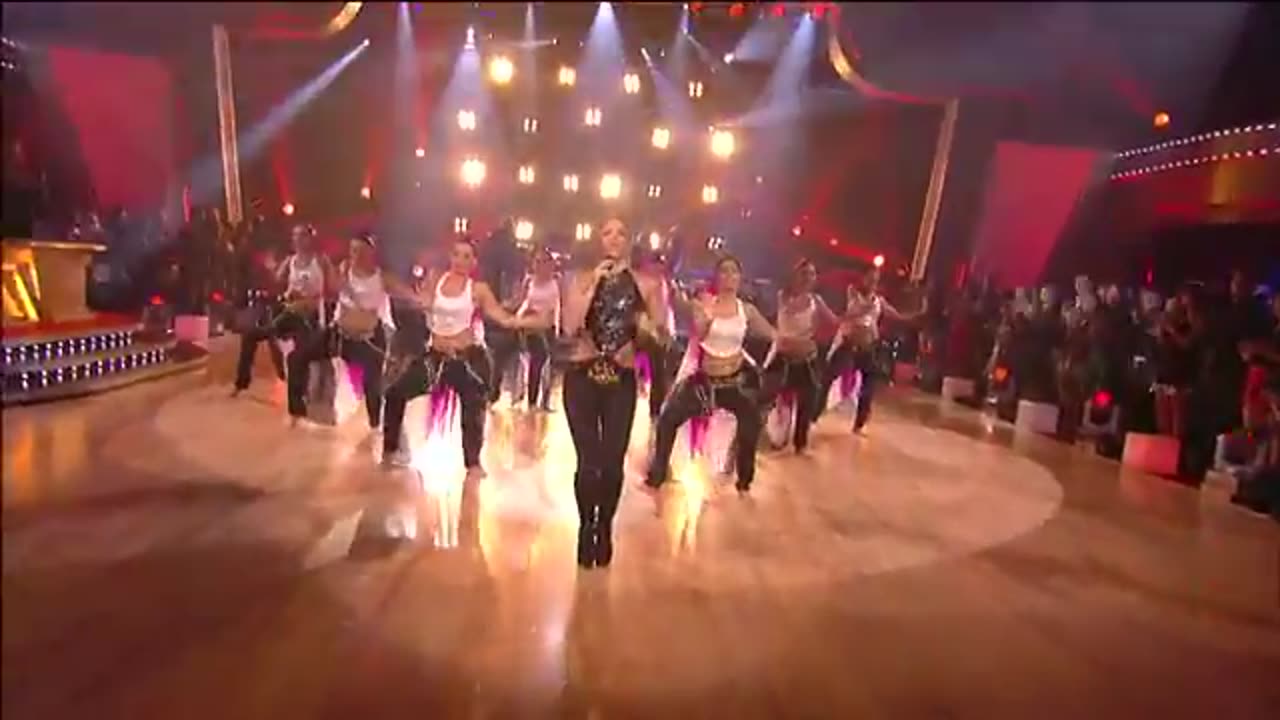 Shakira - Hips Dont Lie Live on Dancing With The Stars Unaired Version 60fps