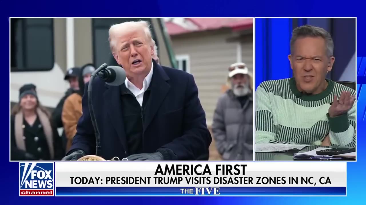 Gutfeld: This is the difference between a 'real president and a cardboard prop'