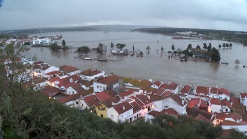 Parts of Portugal, Spain submerged as Storm Leonardo dumps deluge