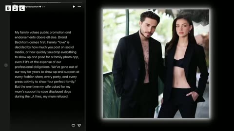 Brooklyn Beckham's bombshell claims in feud with family | BBC News