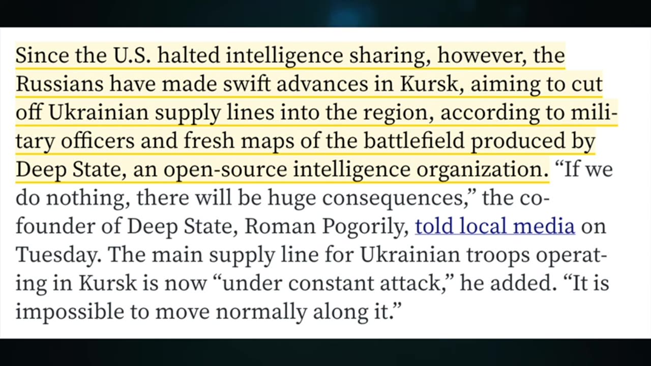 KURSK cauldron tightens, media blames Trump. Elensky, obstacle to peace. EURO CBDC coming soon