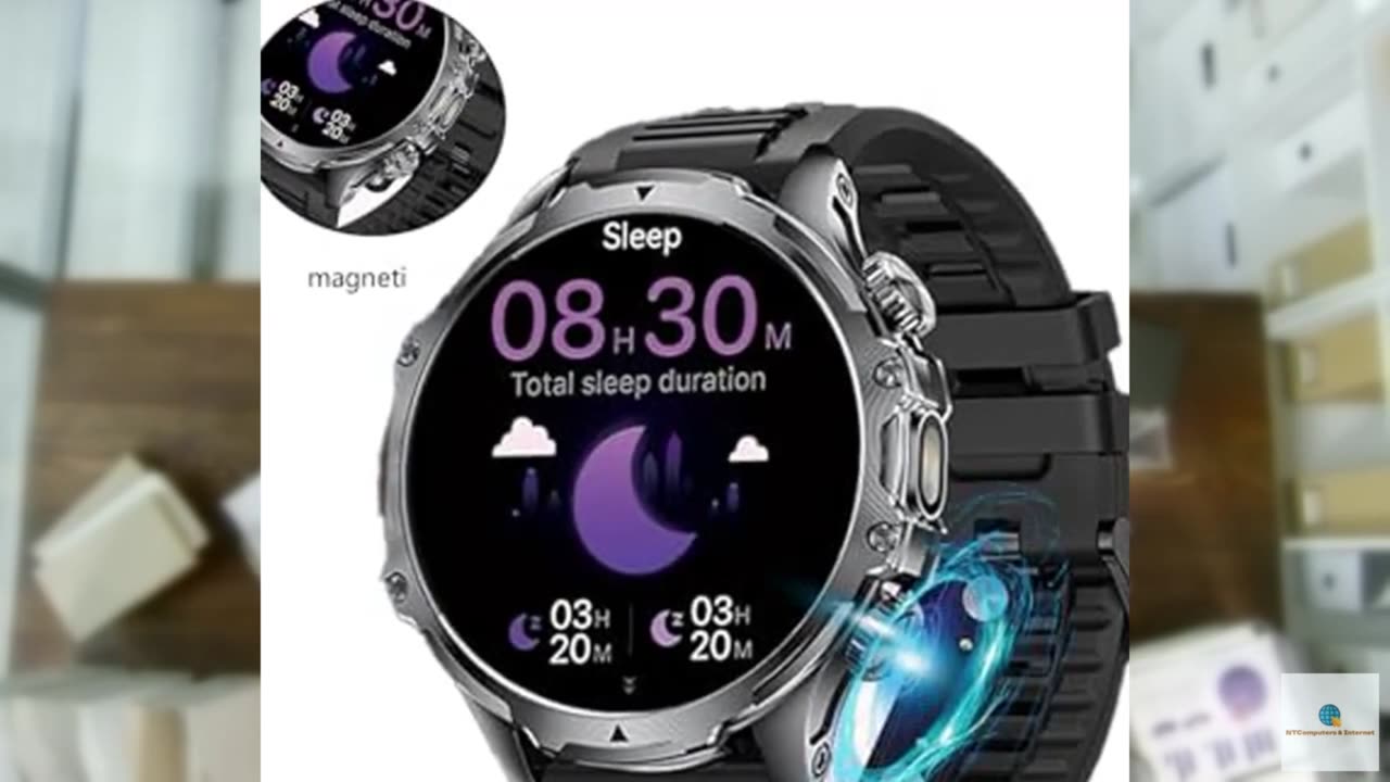 UYRUREL [2-Pack] for SUNKTA FV15-A Fitness Tracker Smartwatch Magnetic USB Charg