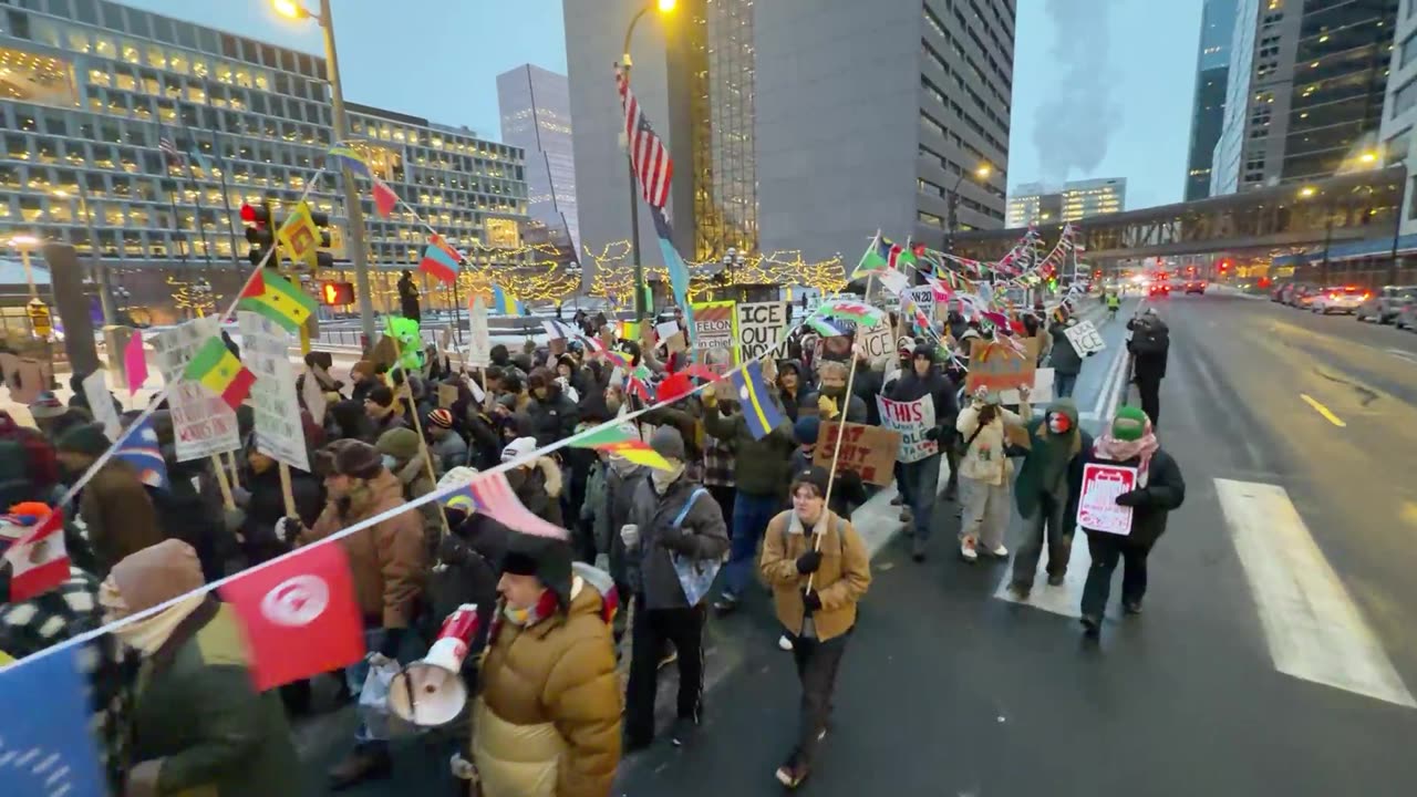 LIVE: Protest in Minneapolis Demanding No Troops in Minnesota