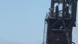 Troops of the 5th Brigade of the 51st Army Raised a Russian Flag Over the Dimitrov Mine in Myrnograd