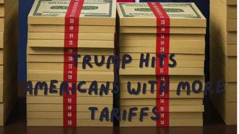 💥 Trump Hits Americans With More Tariffs !