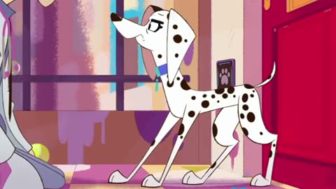 Delilah Dalmatian farts in Doctor Dave's mouth