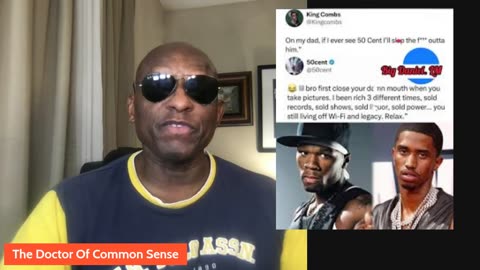 Diddy’s Son, King Combs Threatens To Slap 50 cent and Move To South Africa