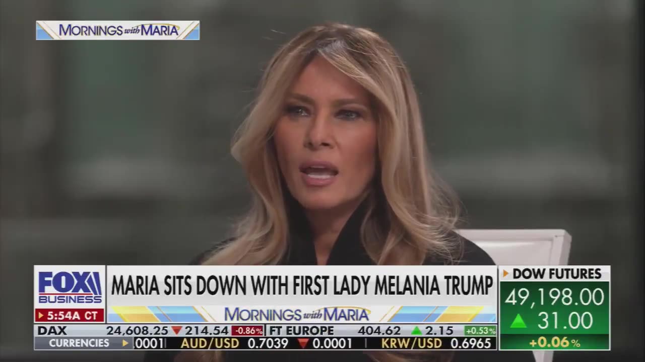 Melania: 'All the people' walking on the street get 'harassed or murdered or raped"'