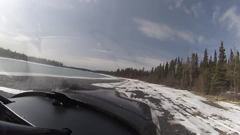 Still Snowy but I'm on Bushwheels now - Alaska Bush Flying