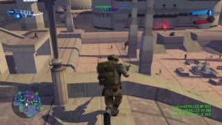 Star Wars Battlefront 2004: Instant Action Bespin: Cloud City Rebels Gameplay