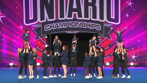 CheerForce WolfPack Radiance Ontario Chamionships 2024