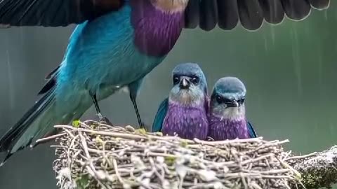 A Mother's Love in Nature 🐦❤️