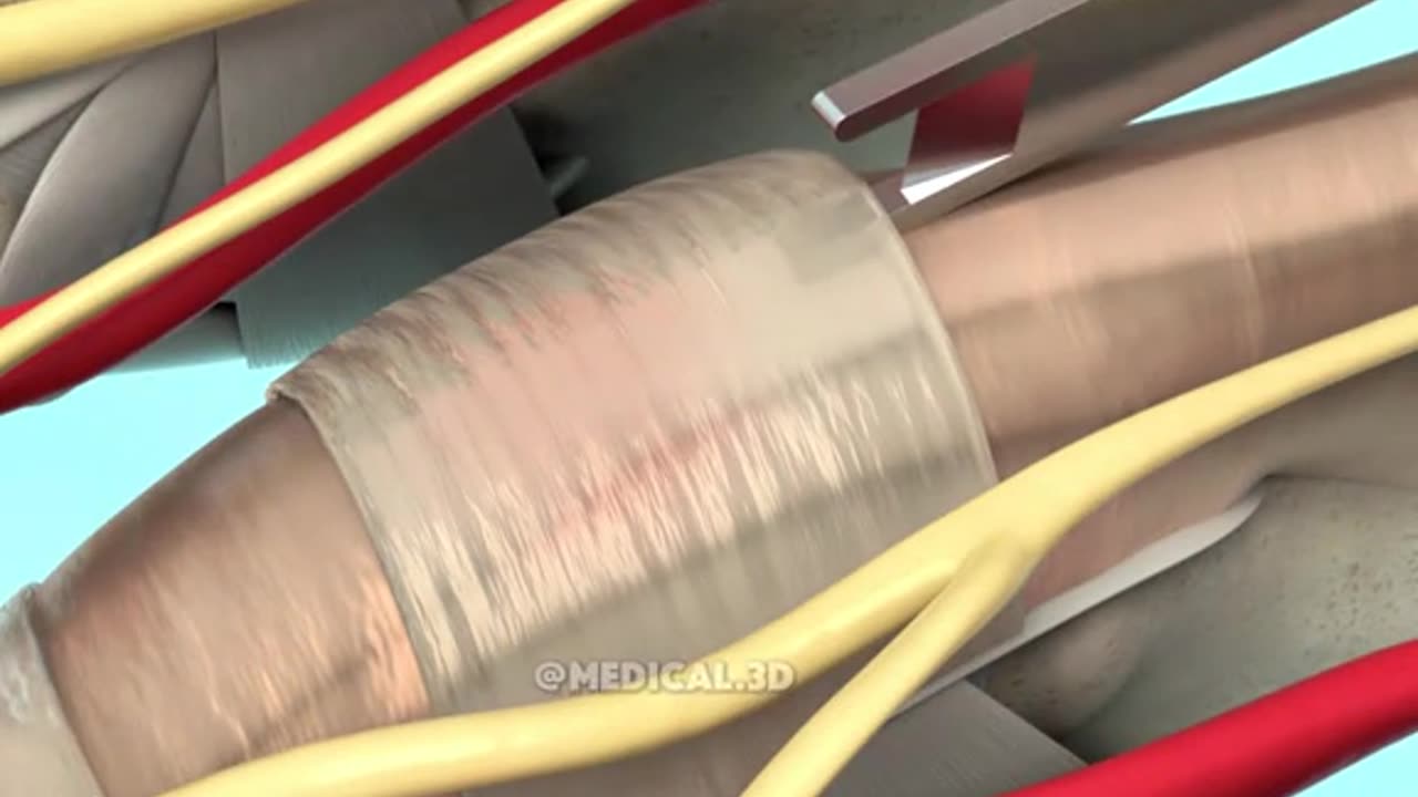 Trigger Finger Release Surgery (3D Animation)