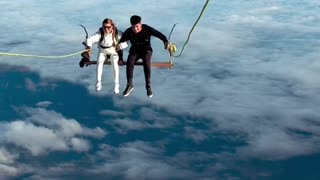 Skydiving swing.