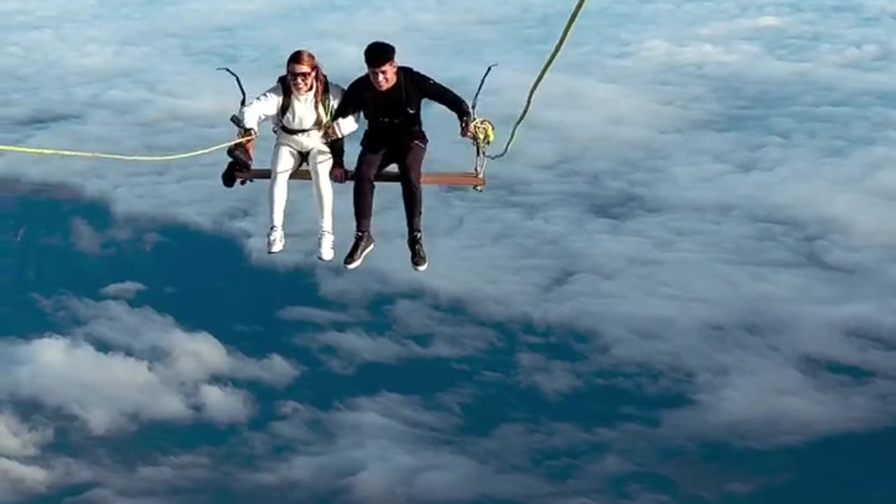 Skydiving swing.