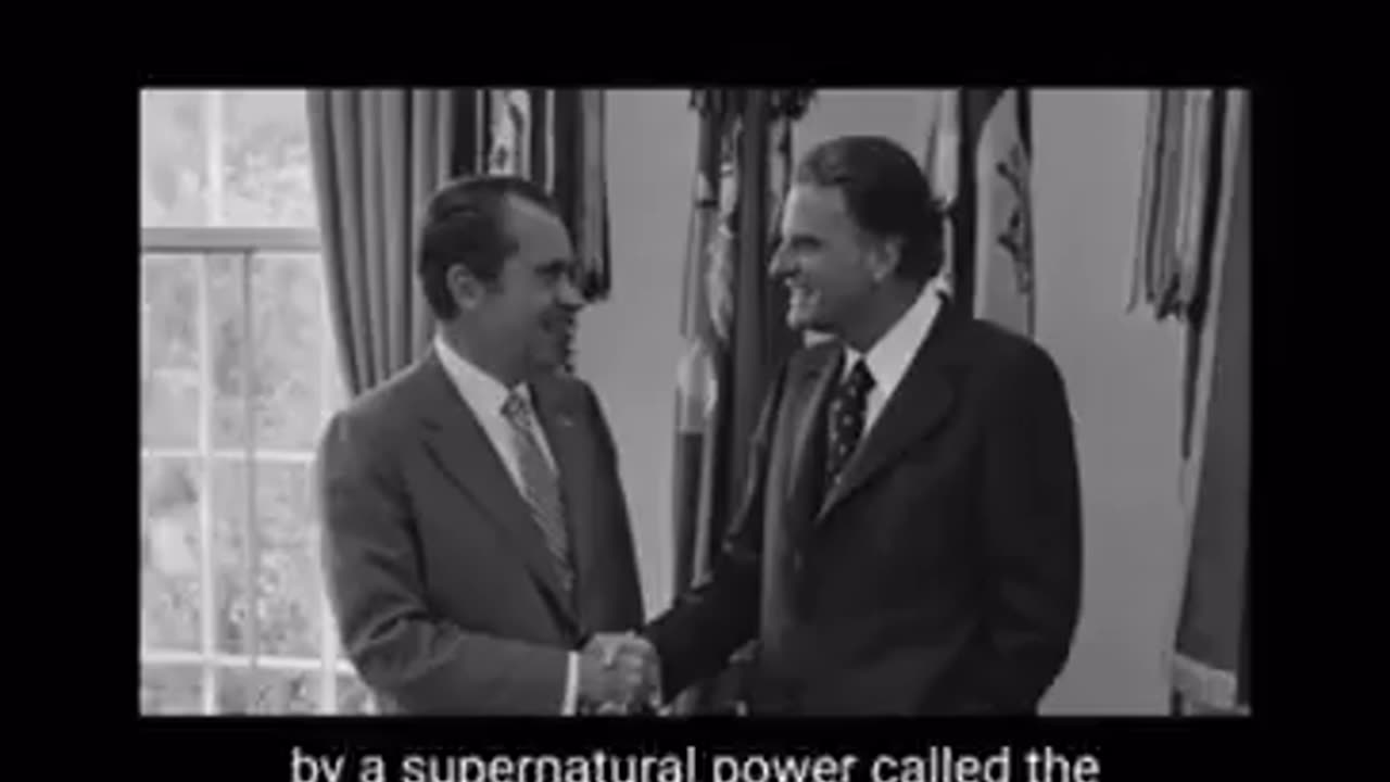 Reverend Billy Graham Warns President Nixon To Stop Israel Lobbying