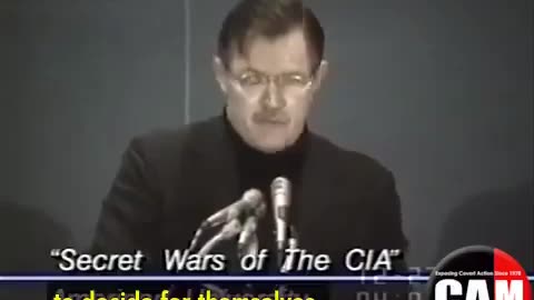 CIA Whistleblower, John Stockwell - Exposes Worldwide CIA Terrorism